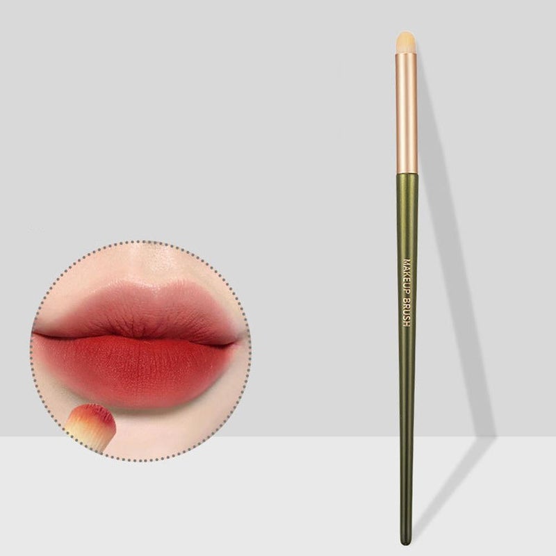 GECOMO lip brush, round-headed lipstick blending brush, concealer brush, lip makeup brush, multi-functional portable beauty tool